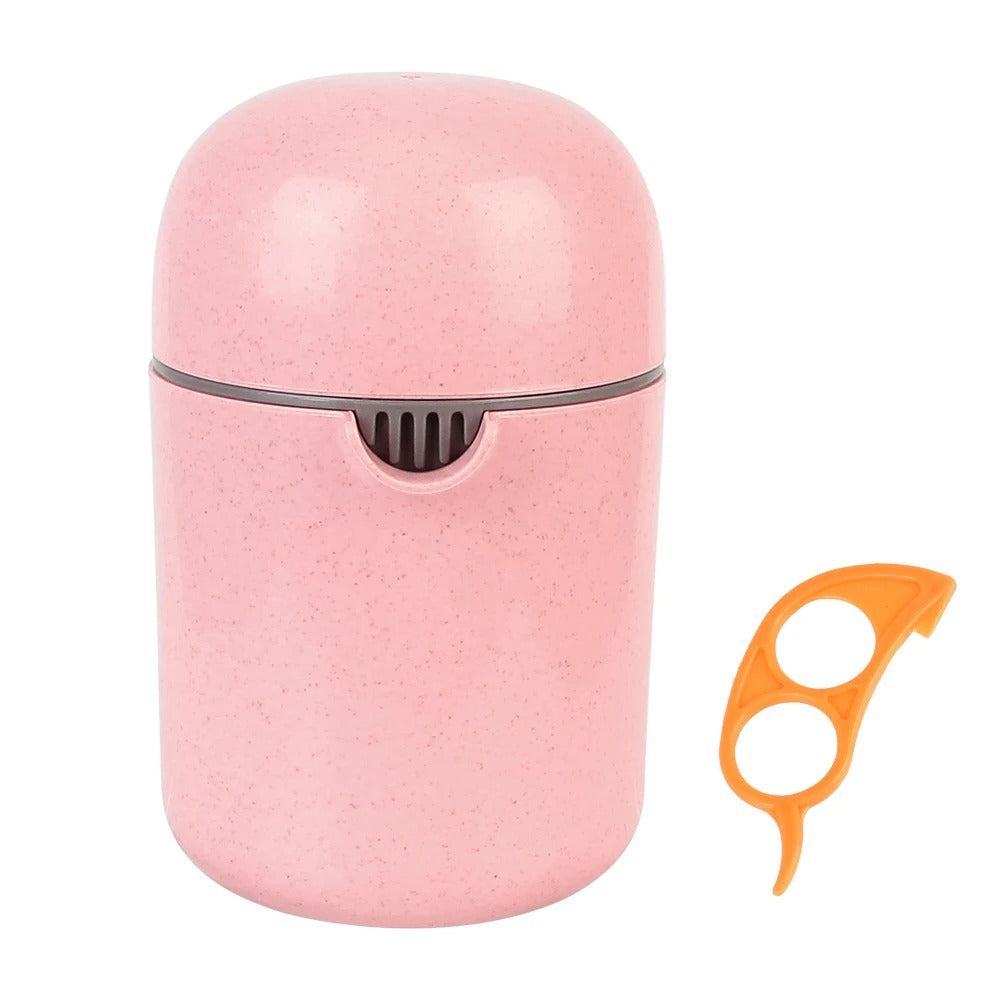Presse agrume manuel variante rose