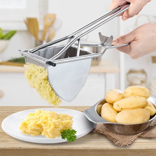 presse purée acier inoxydable