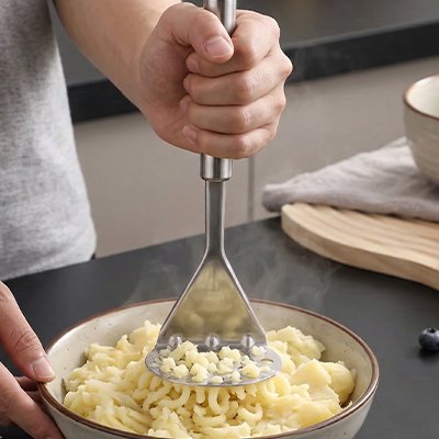 Presse purée en acier inoxydable