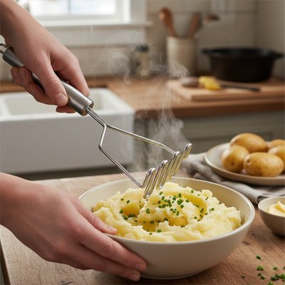 Presse puree finition soignee