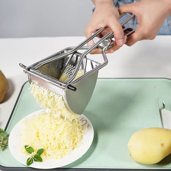 presse purée poignées ergonomiques