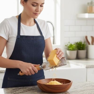 rape a carottes poignee ergonomique