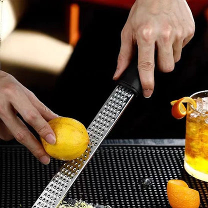 rape a fromage et fruits pour boisson