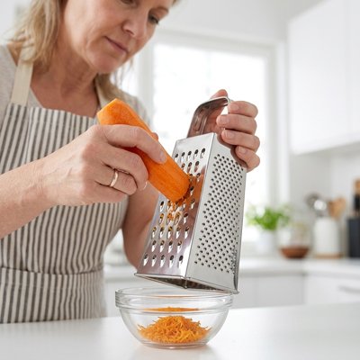 Râpe à légumes manuelle poignée pratique