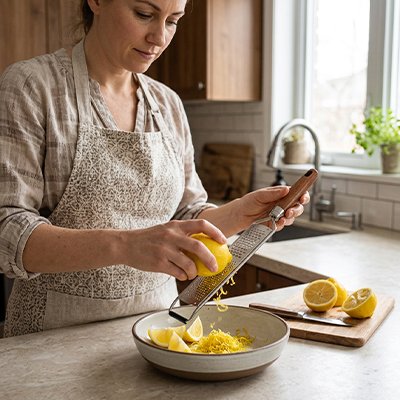 râpe microplane zeste citron