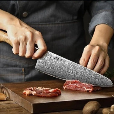 set couteau de cuisine decoupe viande