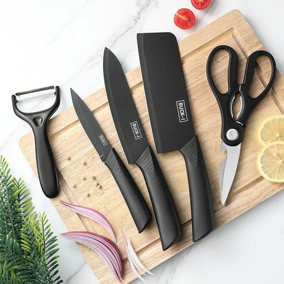 SET DE COUTEAUX DE CUISINE | FORGE NOIRE™